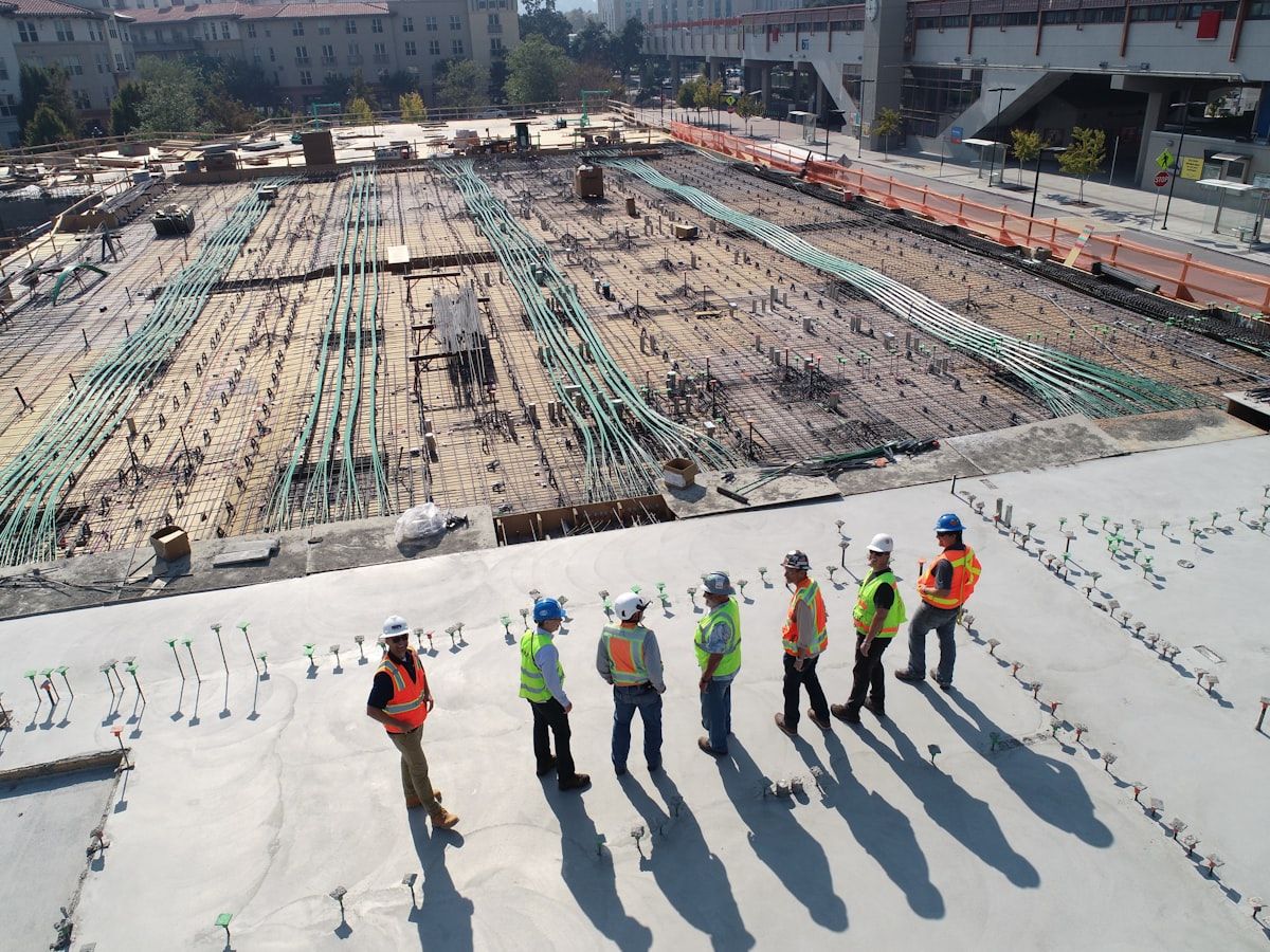 Refuerzo de estructura de hormigón en una obra en Mallorca
