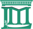 Logotipo de Las Marquesinas: pórtico con tres columnas